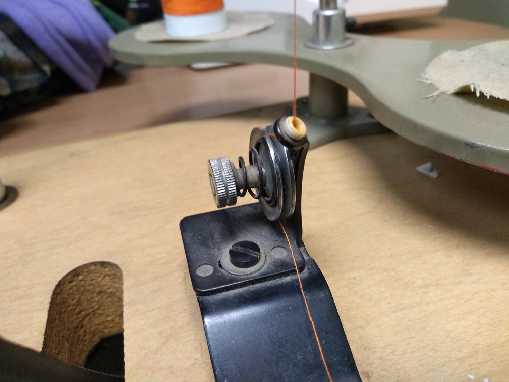 Threading the winder